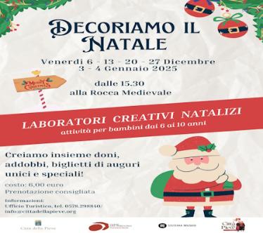 playbill Decoriamo il Natale - Città della Pieve